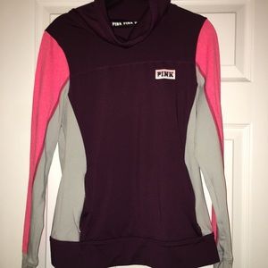 VS Runners hoodie, high neck hood for warmth